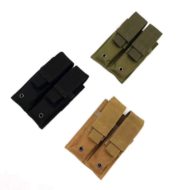 Magazine Holder Rack - Tactical Magazine Pouch Double Pistol Mag