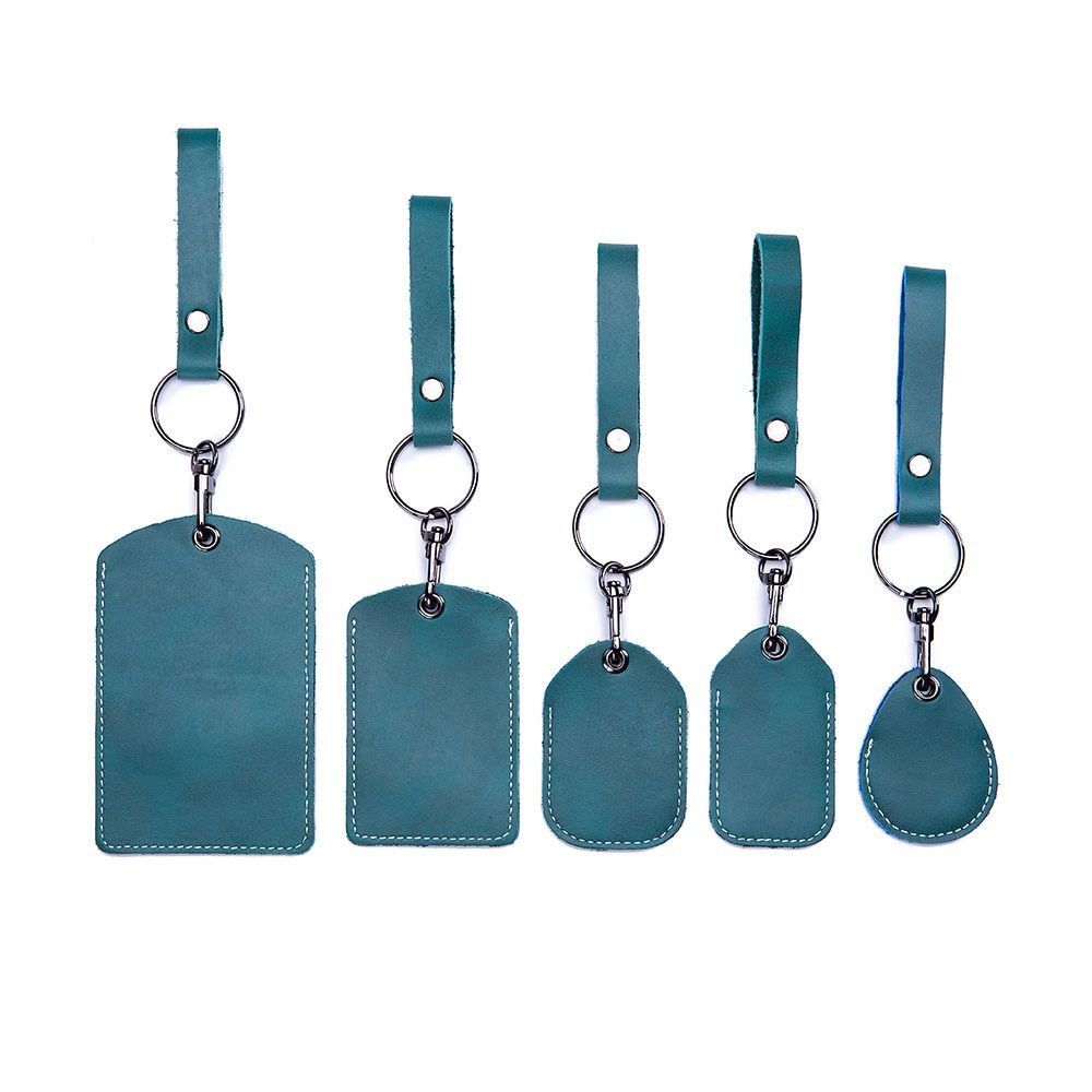 Leather Key Holder Cow Leather - Card Index Box のレビューと価格