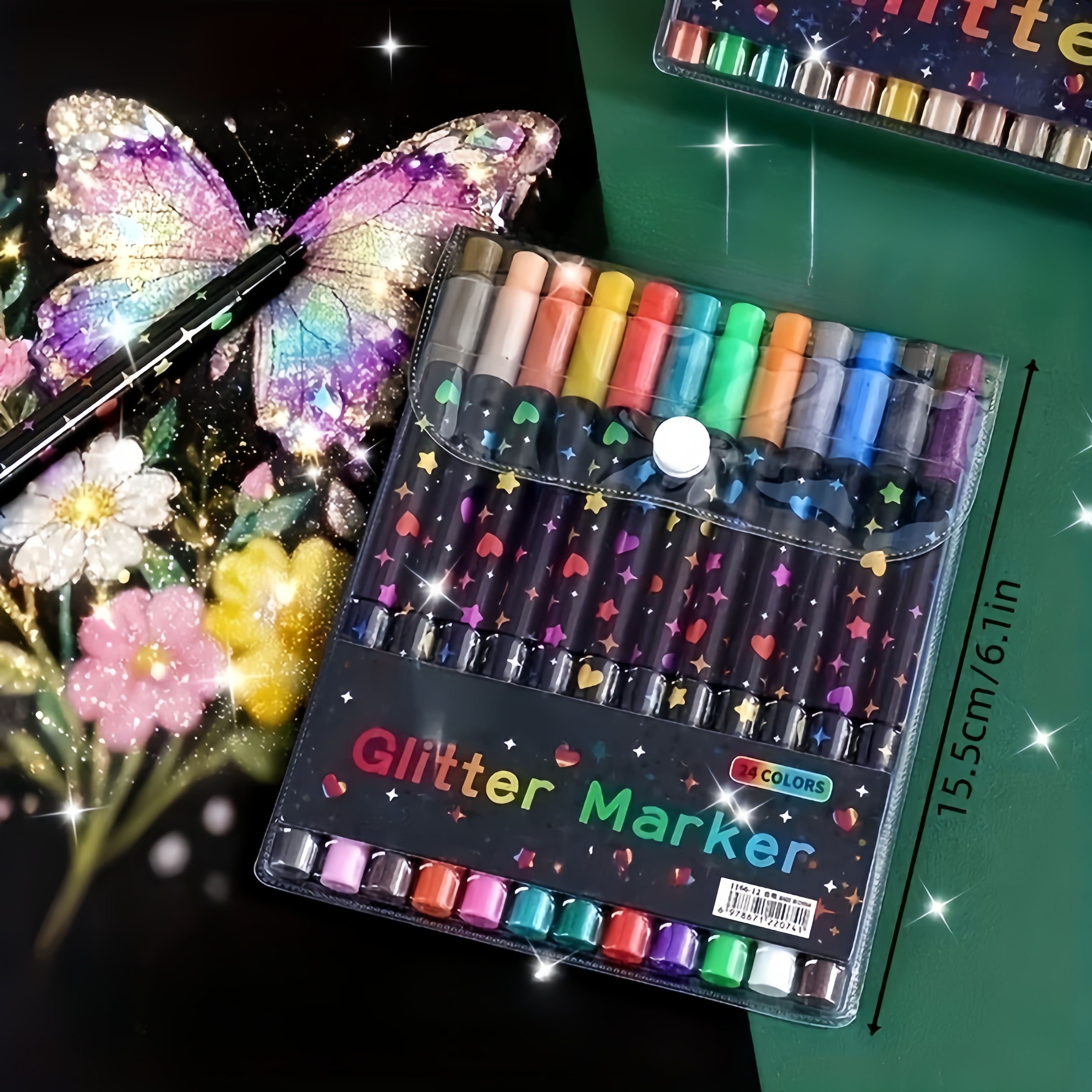 24/48 Color Double-Ended Glitt - Correction Pen Fine のレビューと価格