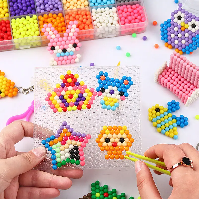 Magical Water Sticky Beads Toy - Paper Weight Crystal のレビューと価格