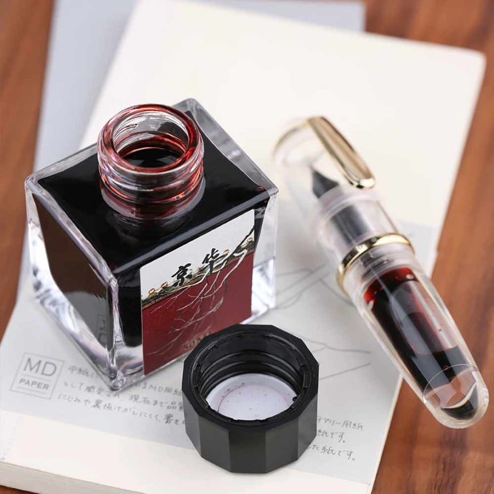 MAJOHN 50ml Fountain Pen Ink V - Fountain Pen Bottled Ink のレビューと価格
