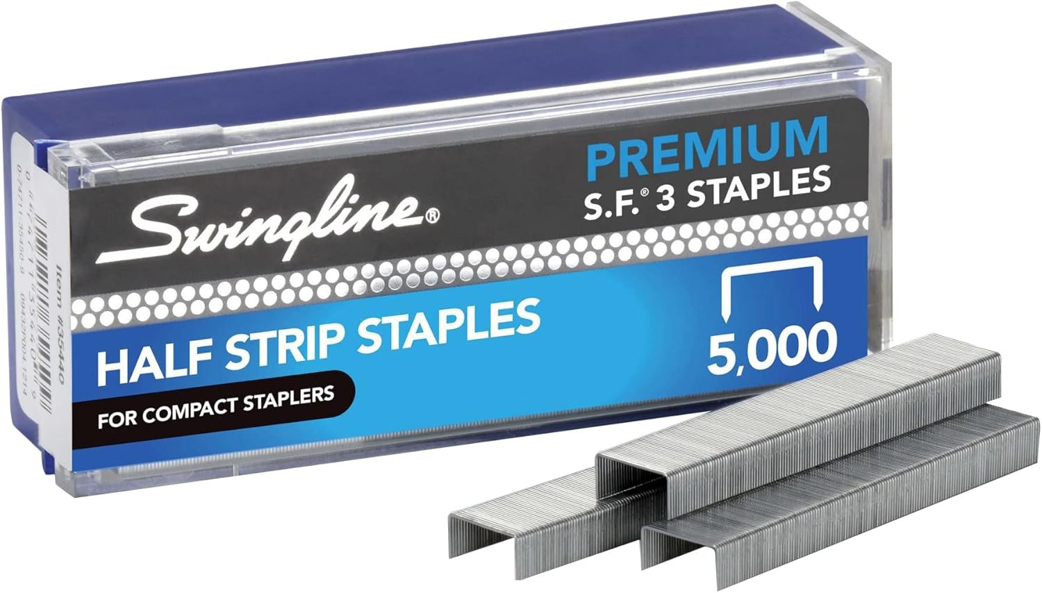Swingline Staples, S.F. 3, Pre - Stapler Half Strip のレビューと価格