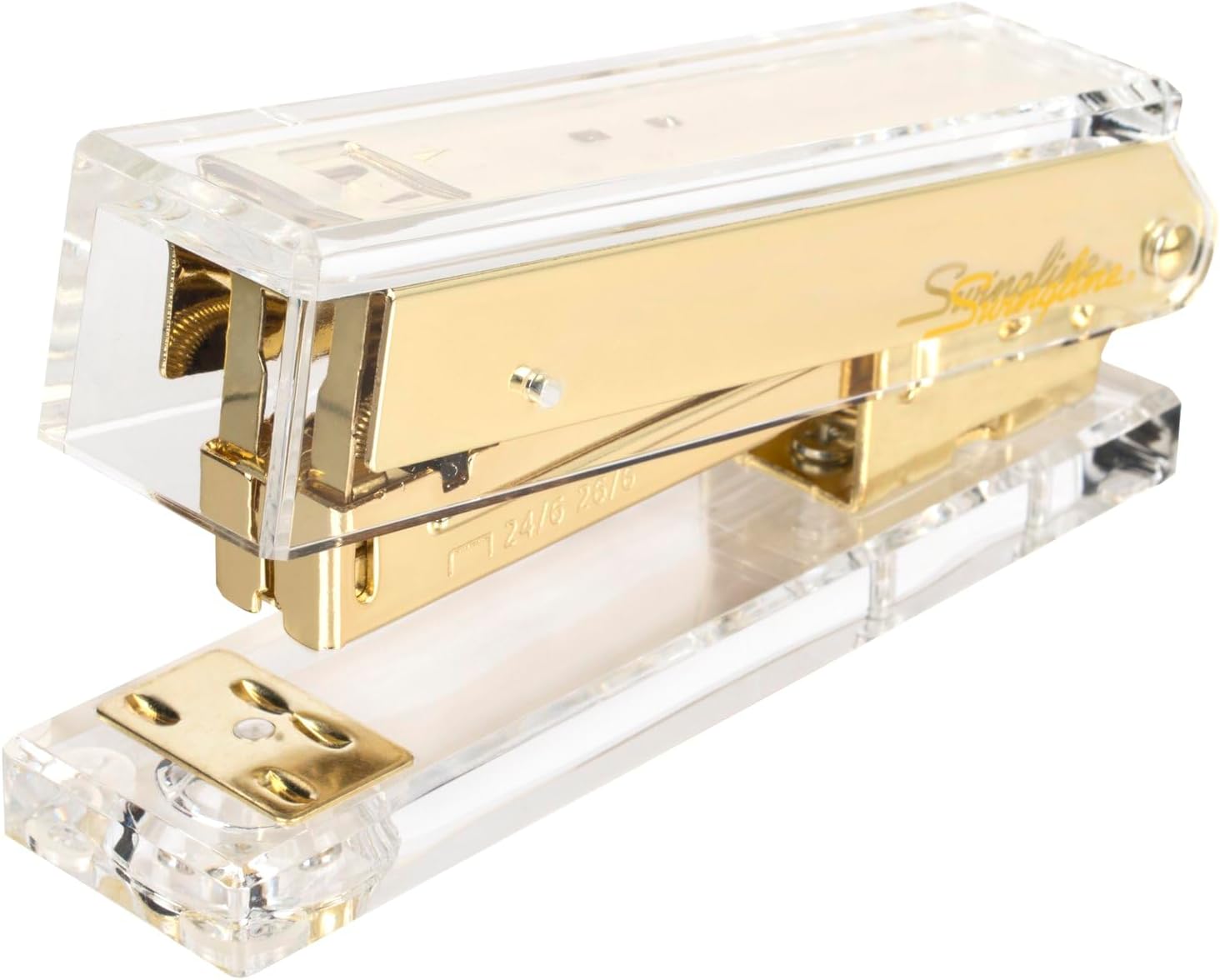 Swingline Compact Clear Acryli - Stapler Half Strip のレビューと価格