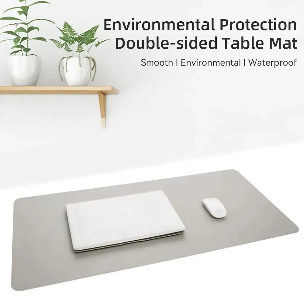 1 Pcs Large Size 60*30mm Offic - Leather Desk Pad のレビューと価格