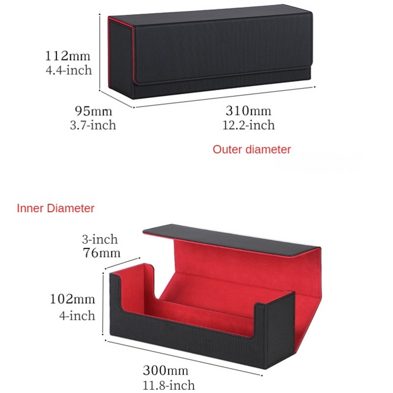 Card Deck Case for 400+ Tradin - Card Index Box のレビューと価格