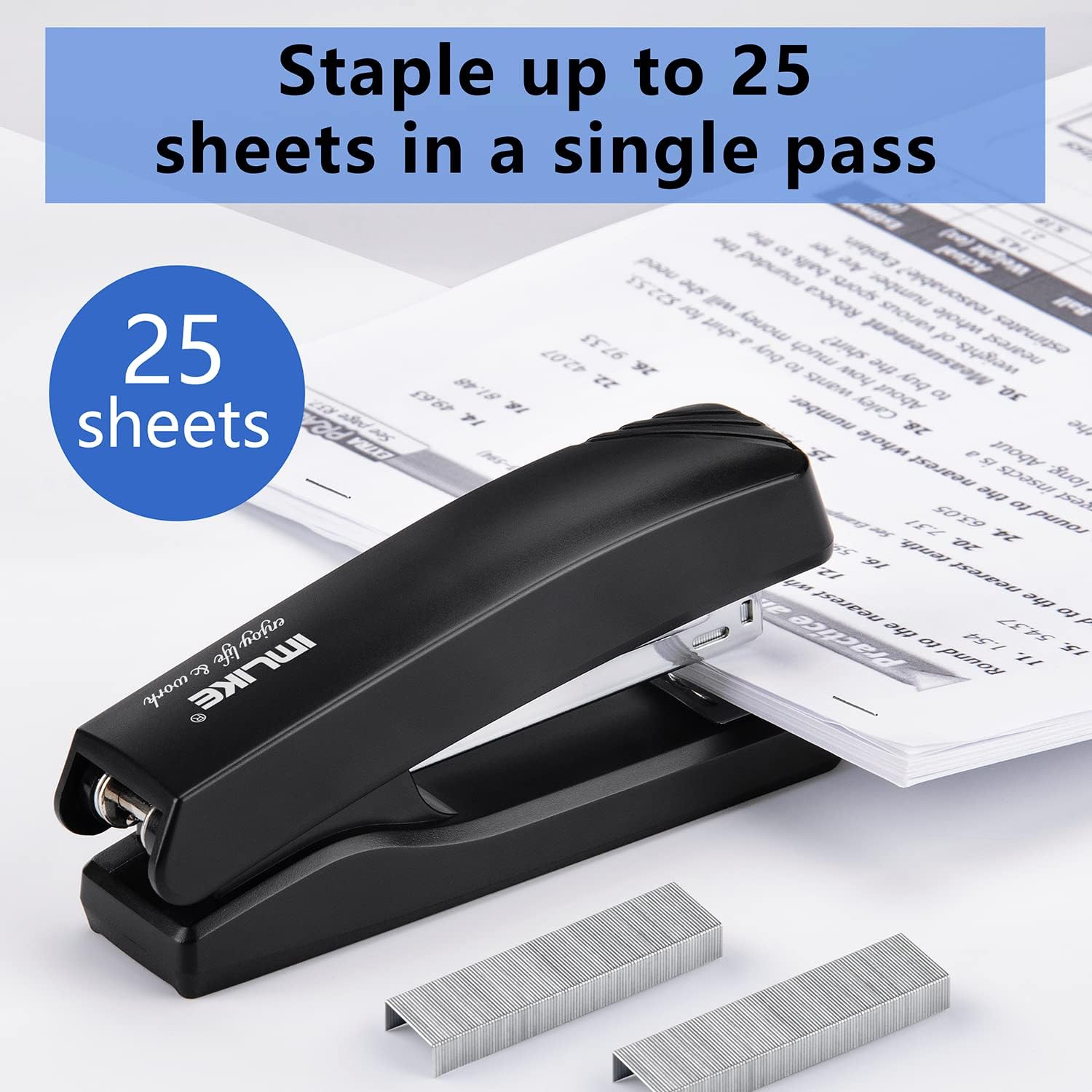 Half Strip Desk Stapler 2-Pack - Stapler Half Strip のレビューと価格