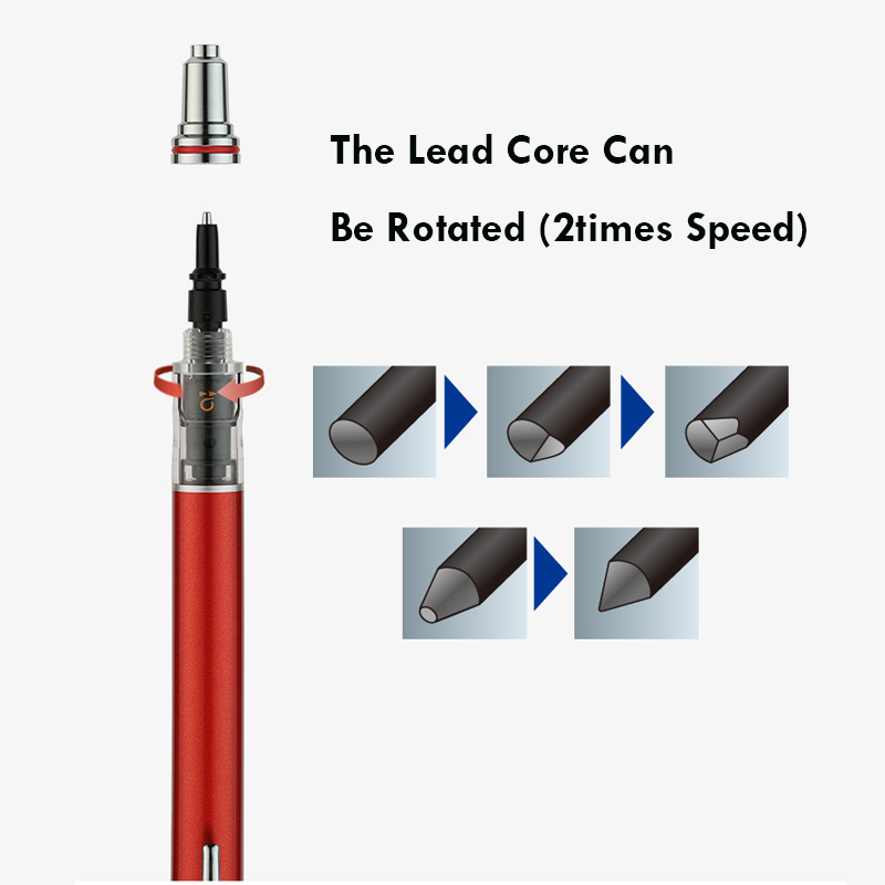 TOMBOW Shake to Lead/Press Mec - Mechanical Pencil 0.3 のレビューと価格