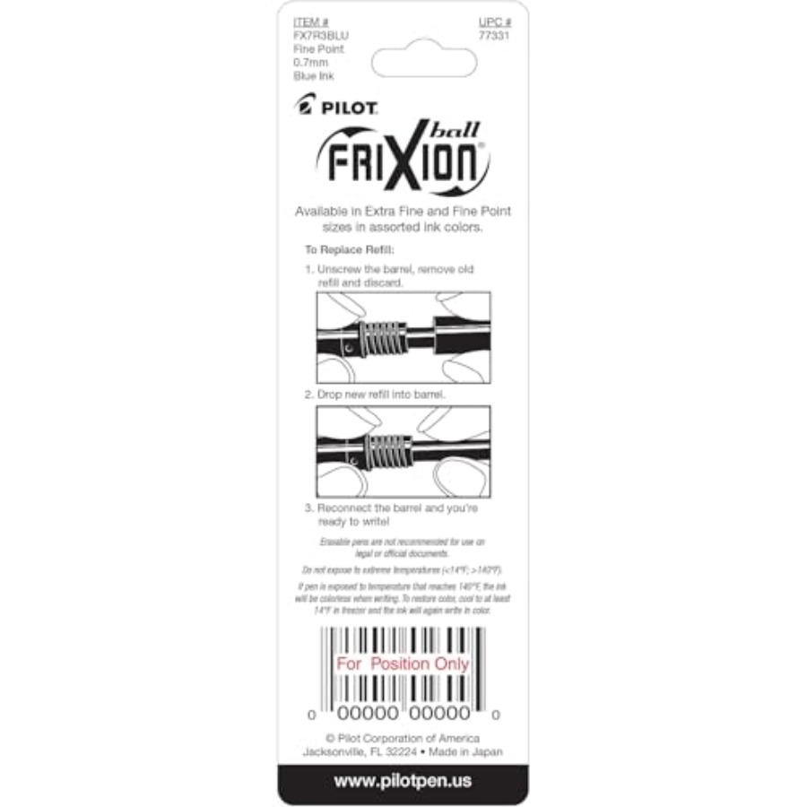 , FriXion Ball Gel Ink Refills - Gel Refill Pack のレビューと価格