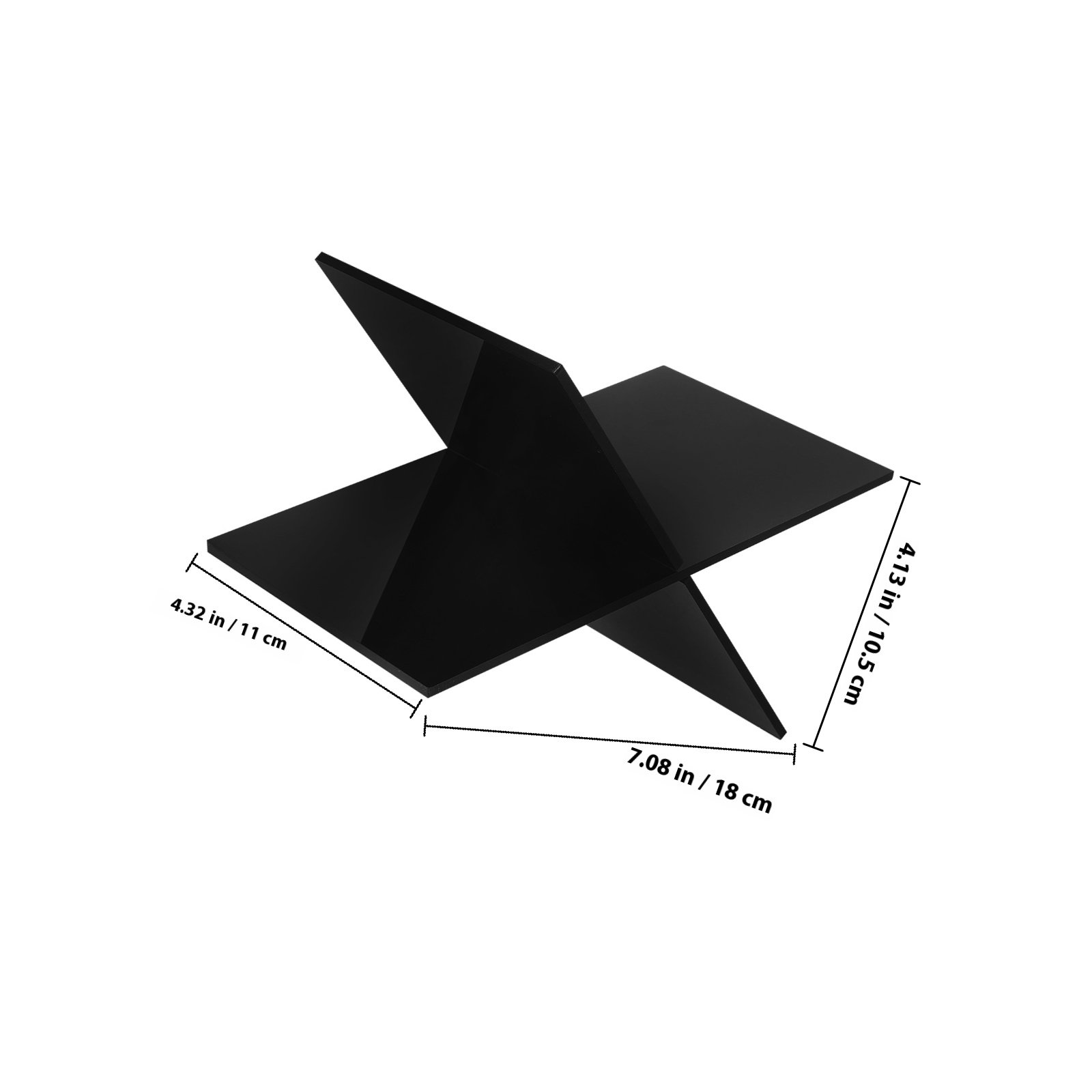 1Set Acrylic Book Holder Stand - Magazine Holder Rack のレビューと価格