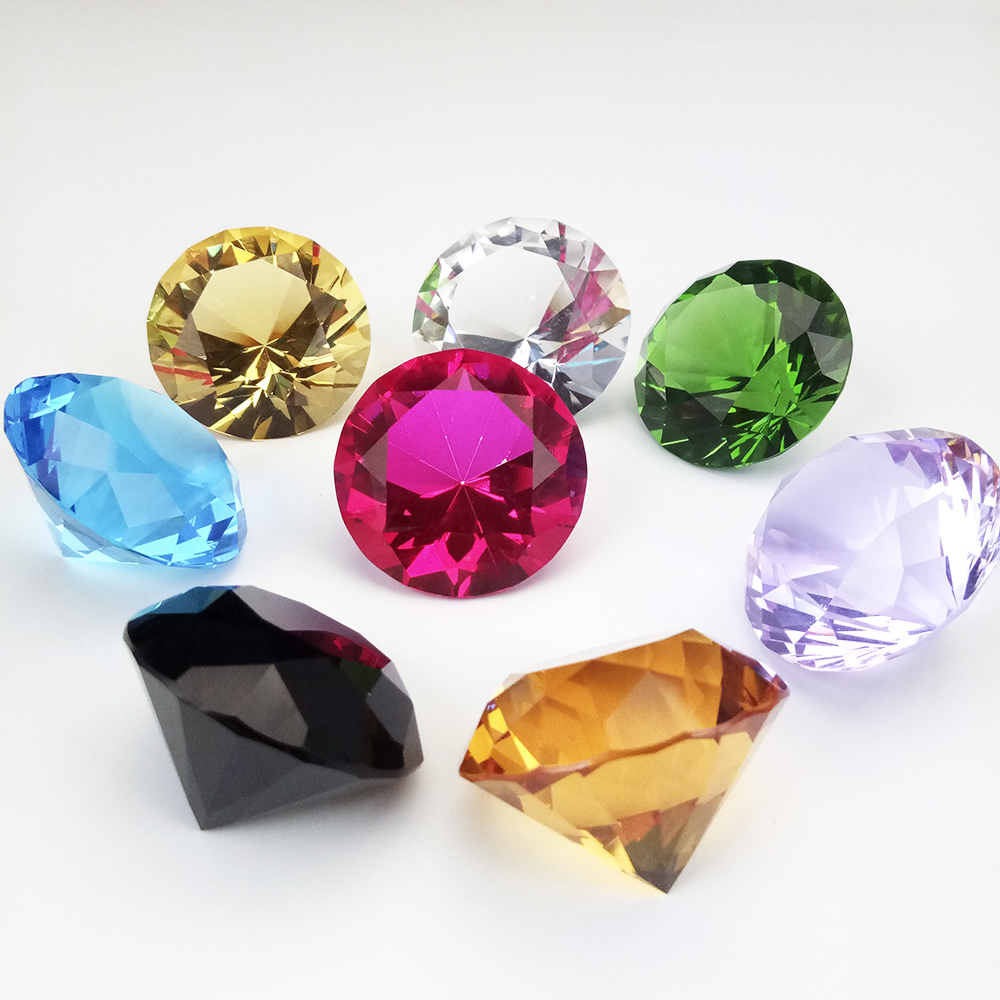 hbl Mixed Color 1pc/10ps 40mm/ - Book Weight Glass のレビューと価格