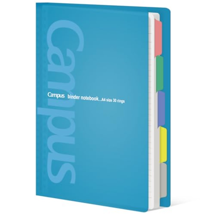 5 Subject Spiral Notebook, Cam - Tab Divider A4 のレビューと価格