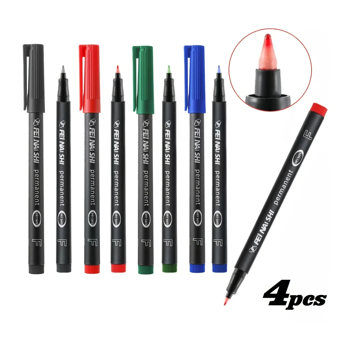 4Colors Fine Tip Permanent Mar - Correction Pen Fine のレビューと価格