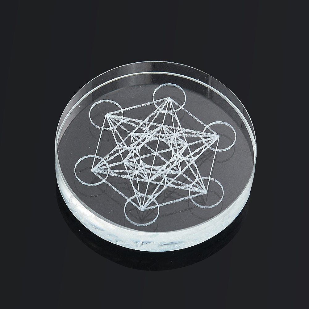 Metatron Cube Crystal Display  - Paper Weight Crystal のレビューと価格