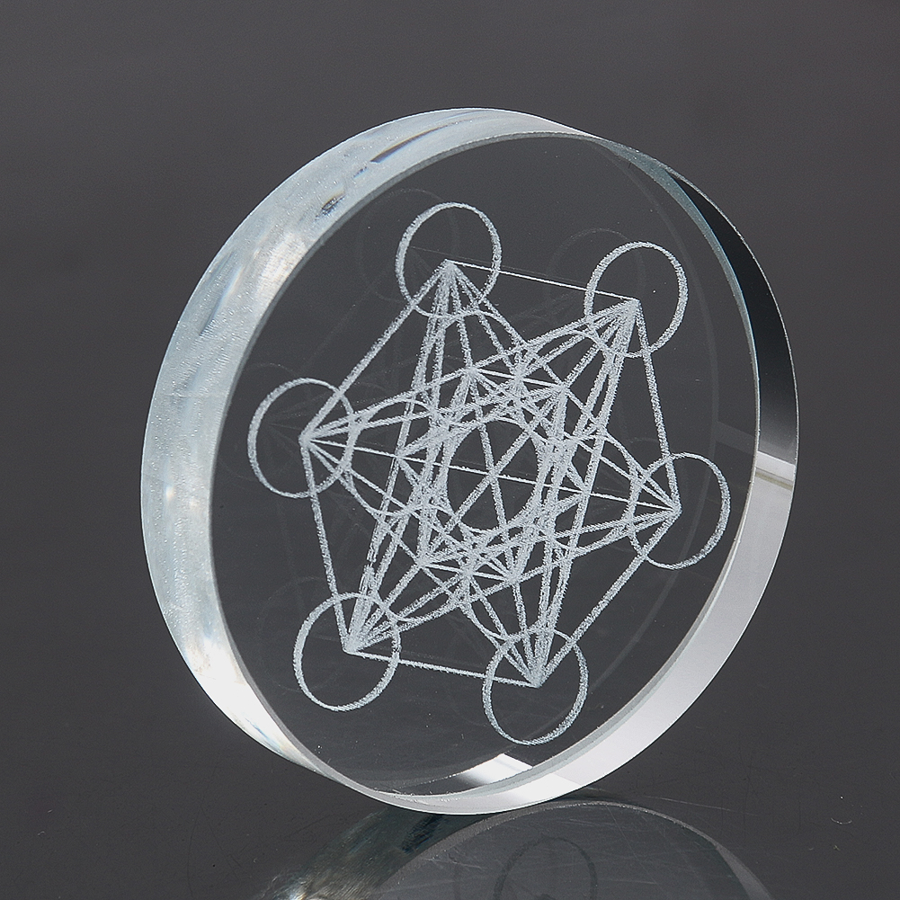 Metatron Cube Crystal Display  - Paper Weight Crystal のレビューと価格