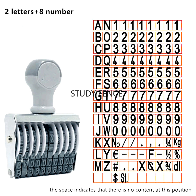 1pc Letter and Number Date Sta - Rubber Date Stamp のレビューと価格