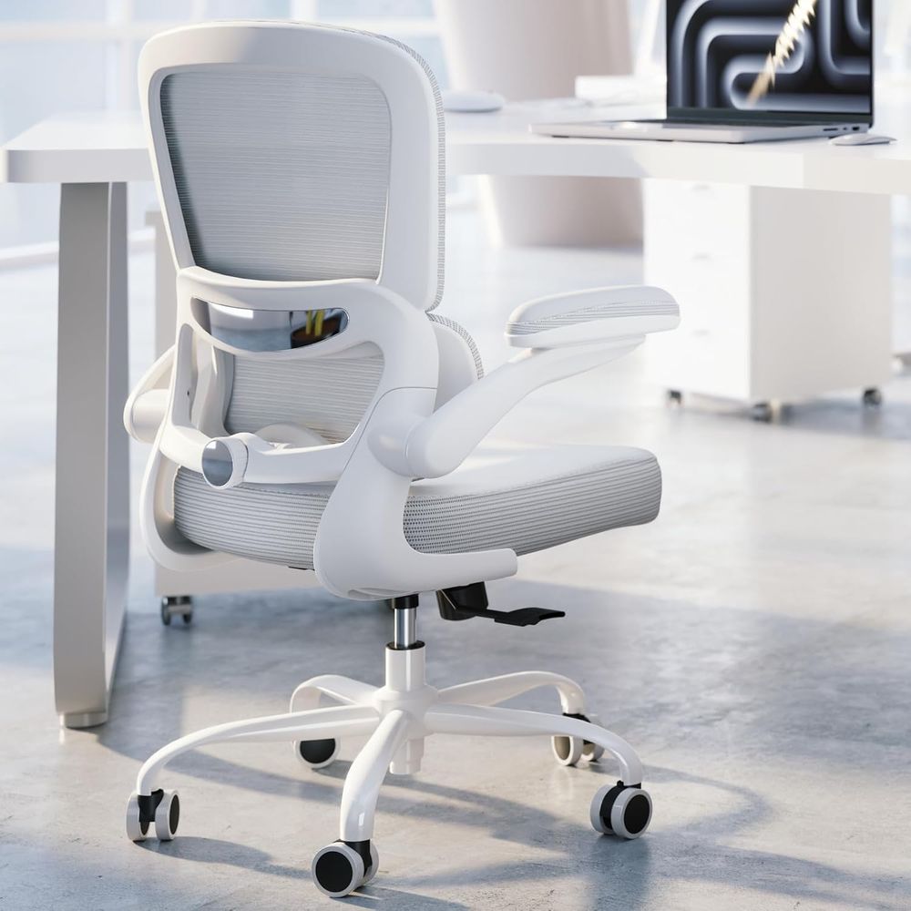 Ergonomic Desk Chair with Adju - Leather Desk Pad のレビューと価格