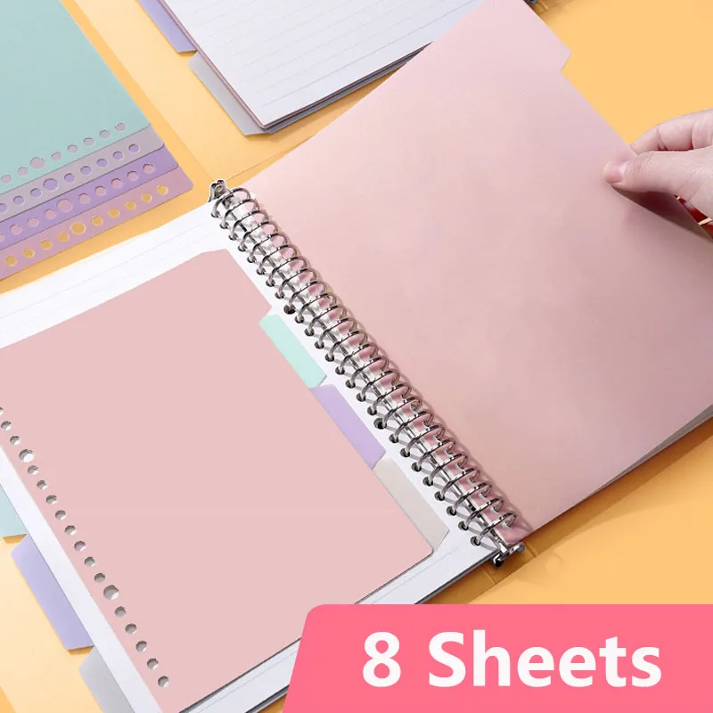 Colorful Dividers for A5 Plann - Tab Divider A4 のレビューと価格