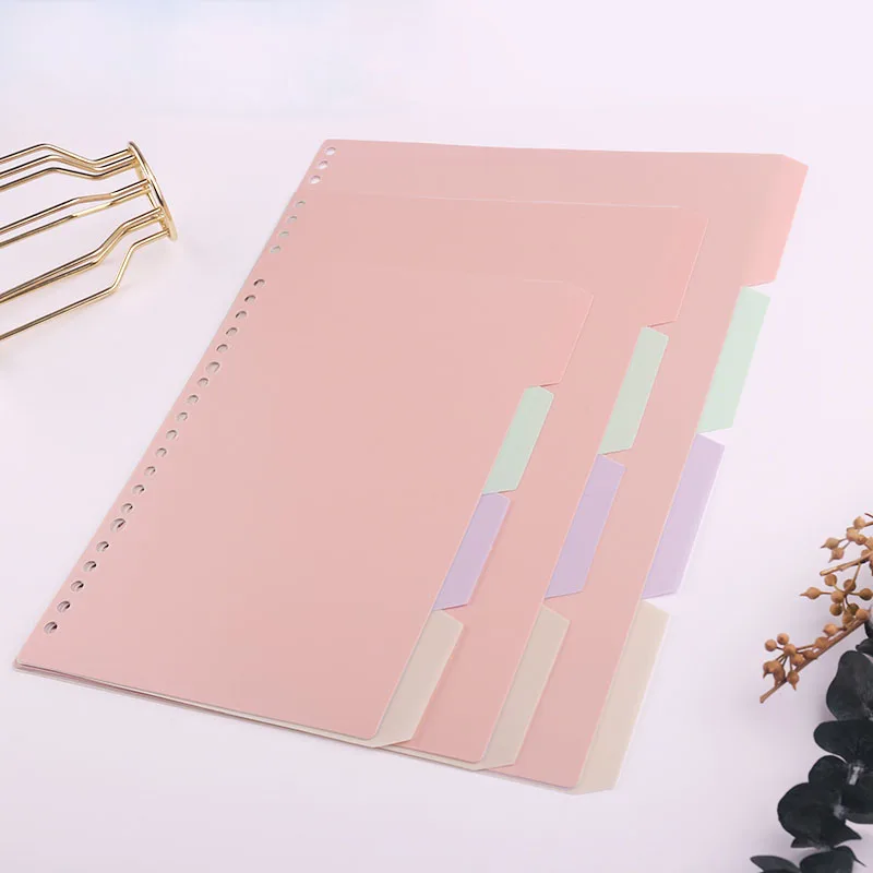 Colorful Dividers for A5 Plann - Tab Divider A4 のレビューと価格