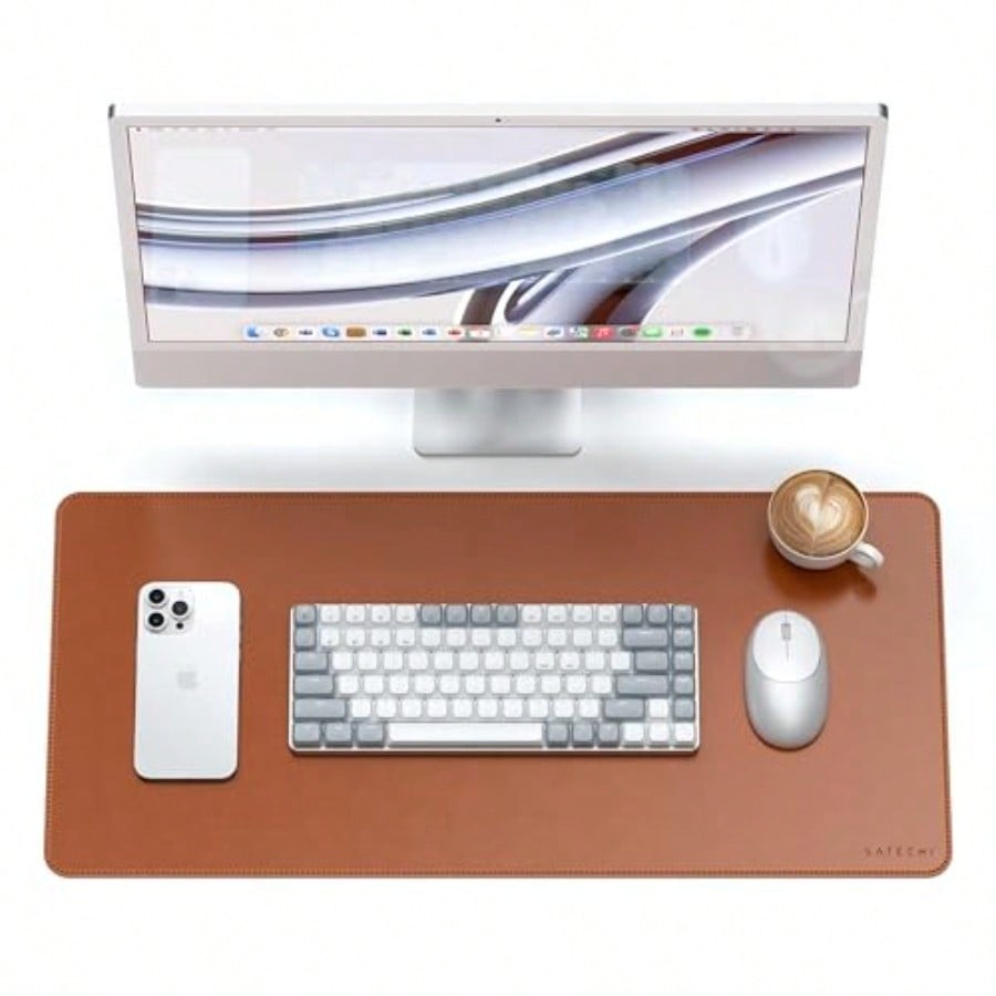 Leather Desk Mat Large Mouse P - Leather Desk Pad のレビューと価格