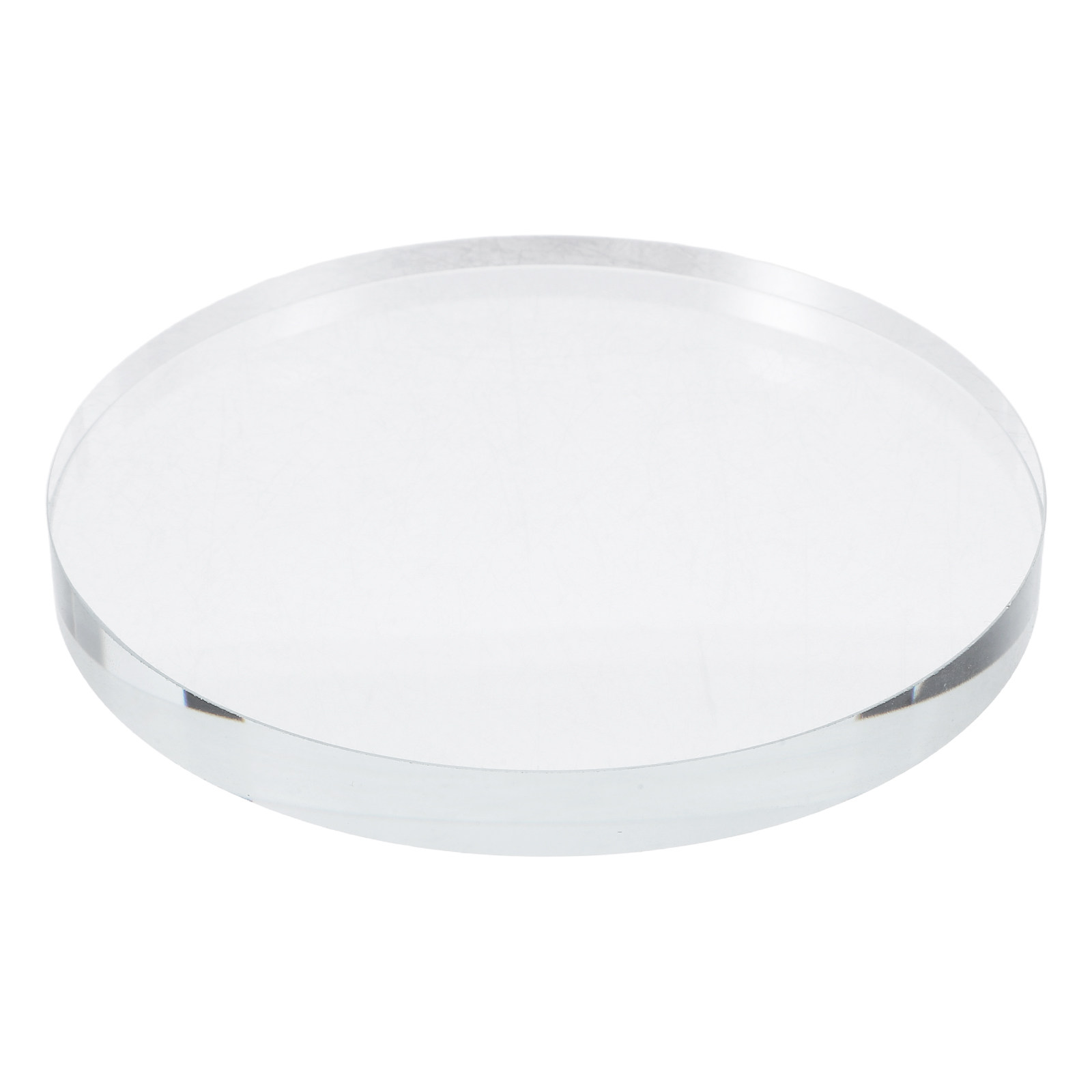 Heavy Round Transparent Crysta - Book Weight Glass のレビューと価格