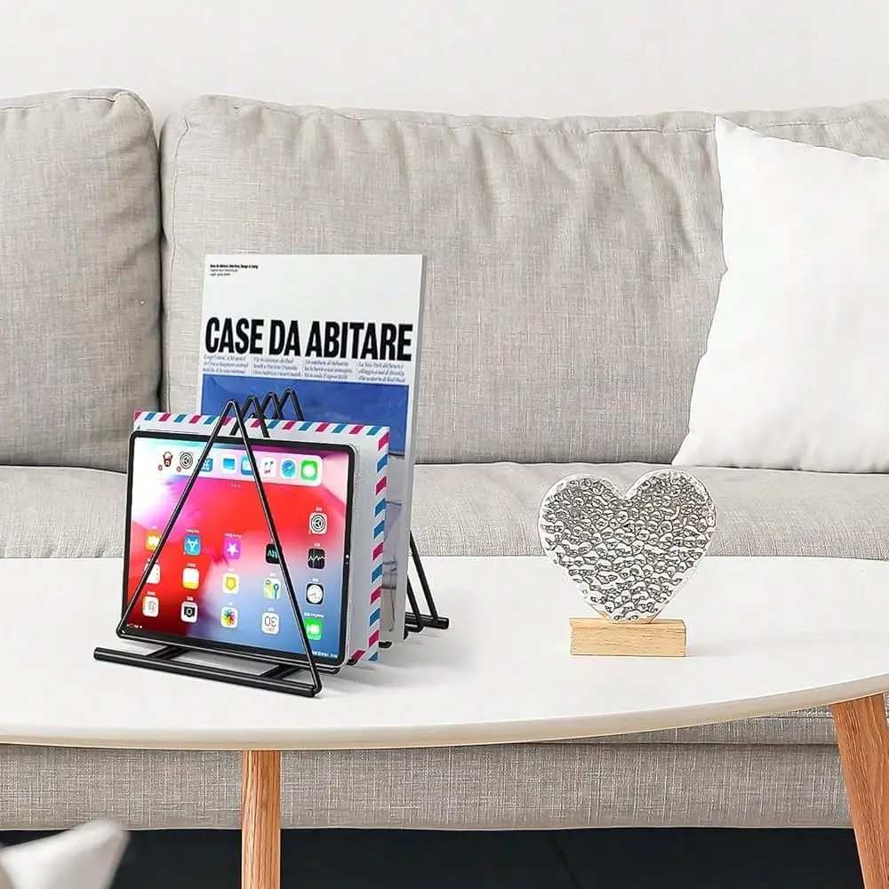 Triangle File Folder Racks,7 S - Magazine Holder Rack のレビューと価格