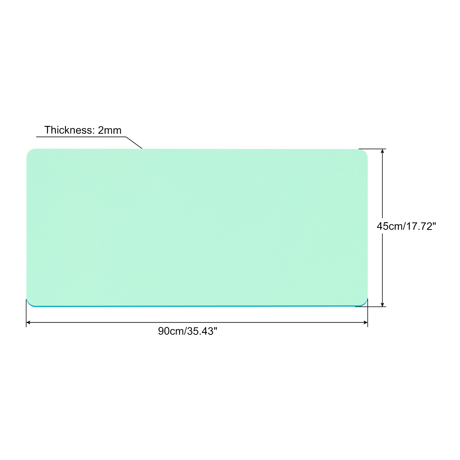 Office Desk Mat Protector PU L - Leather Desk Pad のレビューと価格