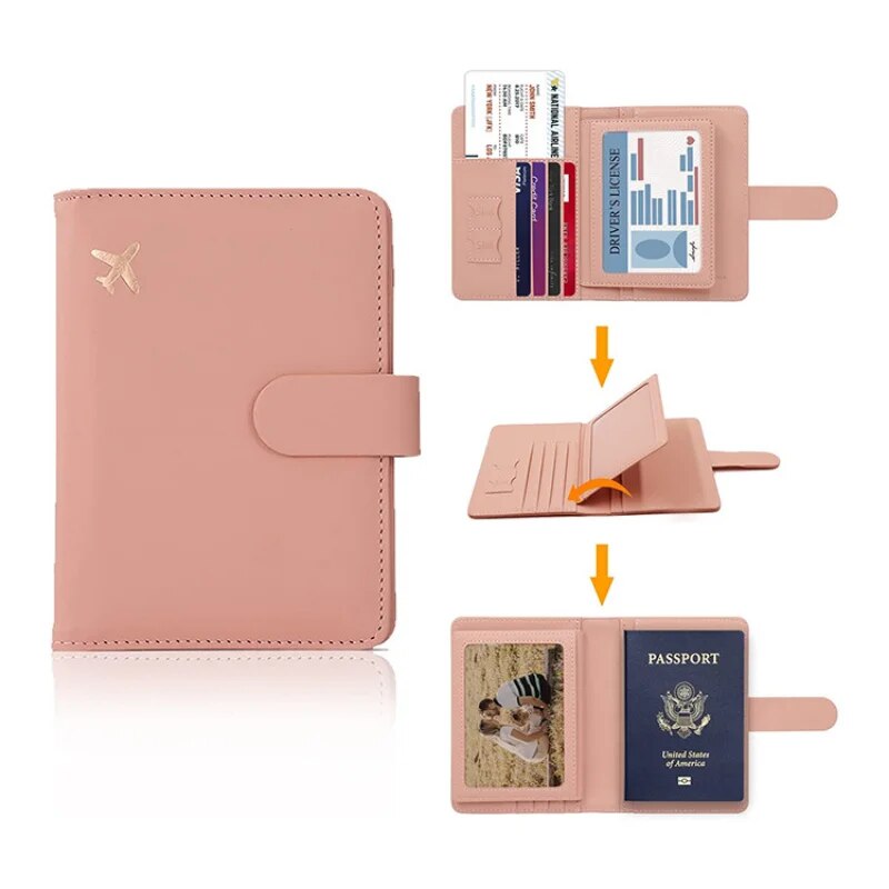 Passport Cover PU Leather Man  - Index Card Holder のレビューと価格