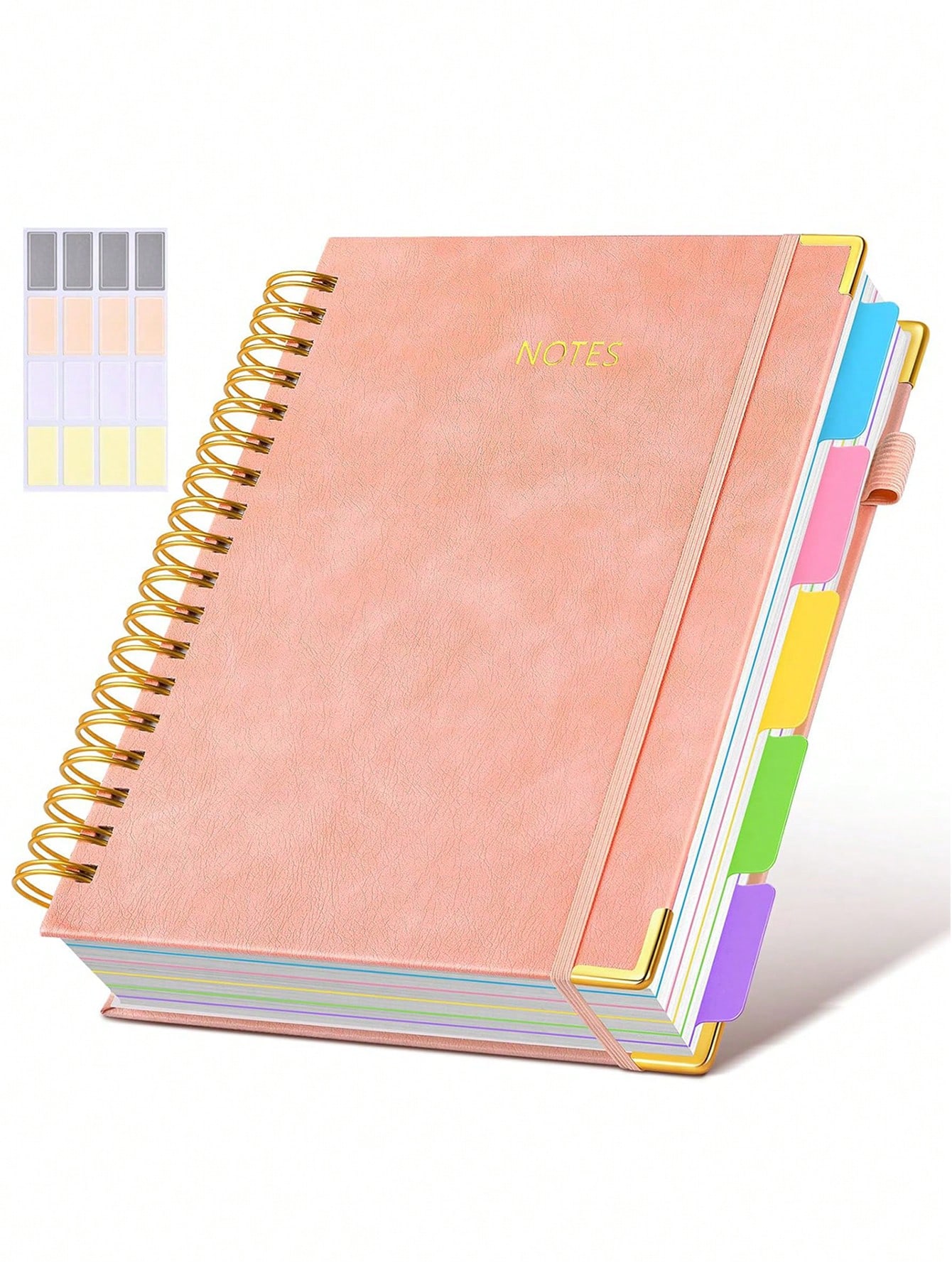 1PC Hardcover Spiral Notebook  - Tab Divider A4 のレビューと価格