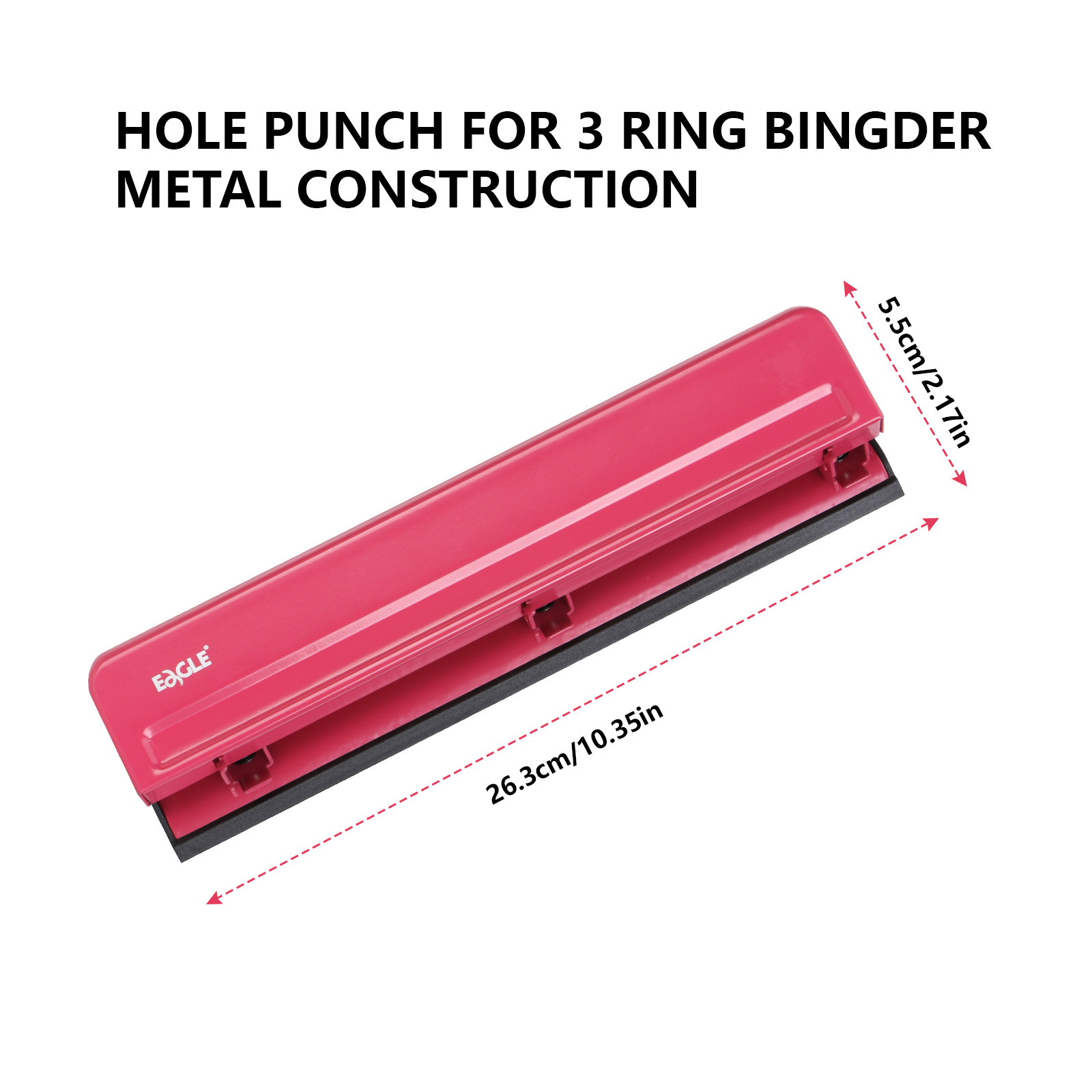 EAGLE 3-Hole Puncher for A4 Pa - Binder A4 Lever のレビューと価格