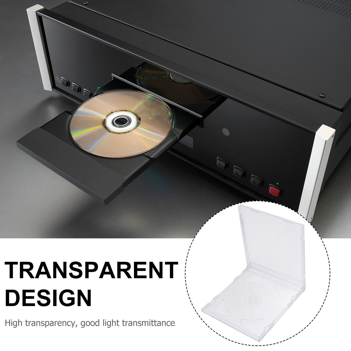 10Pcs Cd Box Dvd Case Set Port - Archive Box Set のレビューと価格