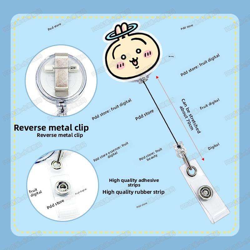 Jhikawas Retractable Badge Ree - Index Card Holder のレビューと価格