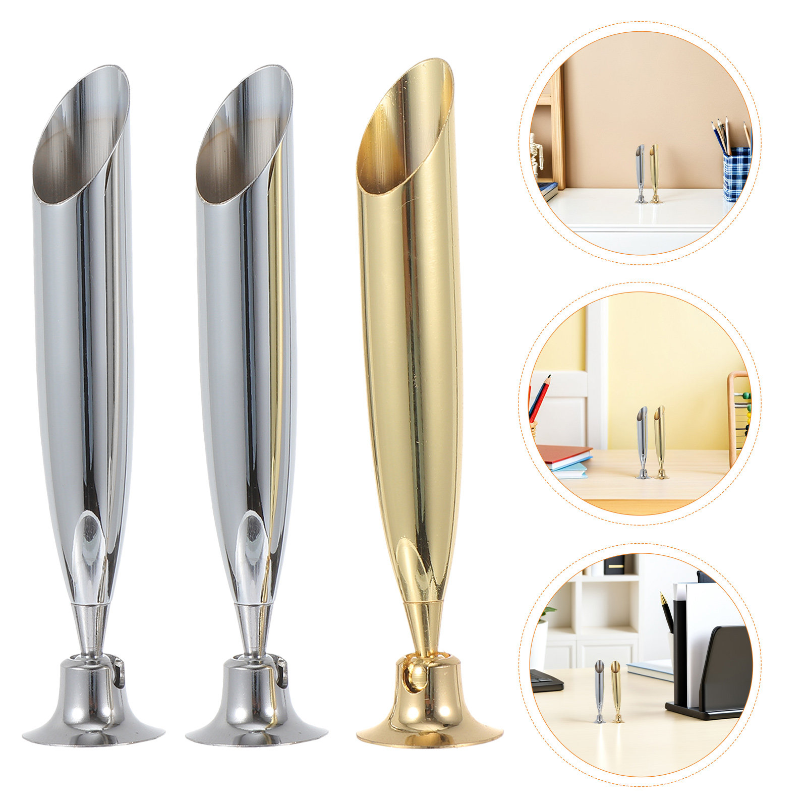 3Pcs Metal Single Pen Stand Ho - Pen Rest Single のレビューと価格
