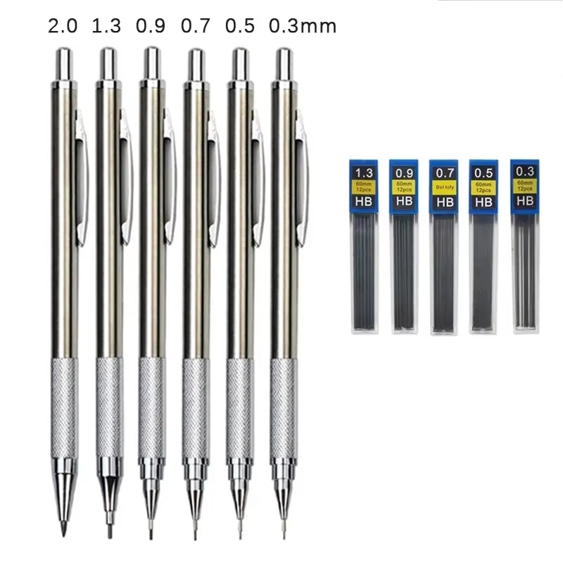 Metal Mechanical Pencil Set 0. - Mechanical Pencil 0.3 のレビューと価格