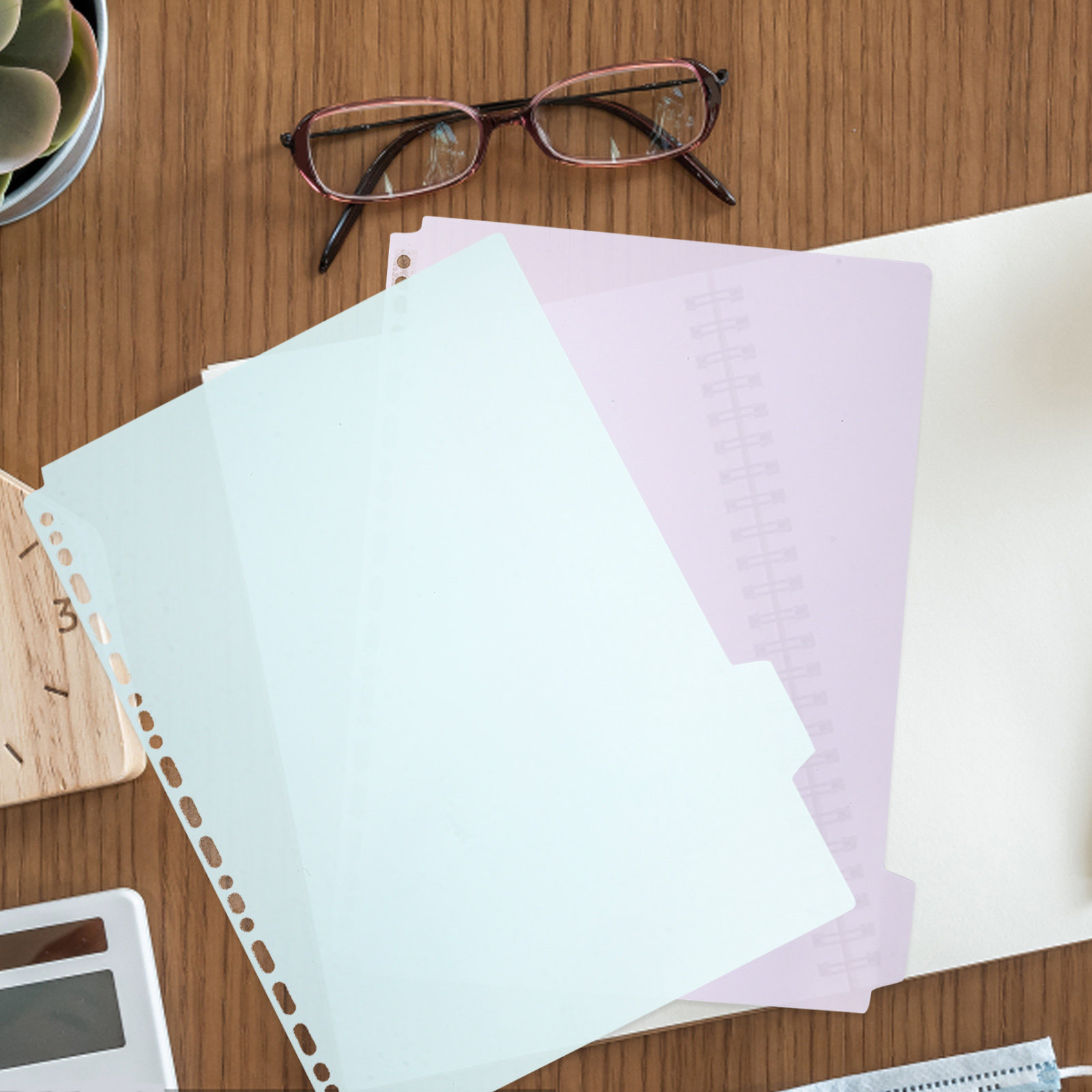 6Pcs File Binder Dividers A4 I - Tab Divider A4 のレビューと価格