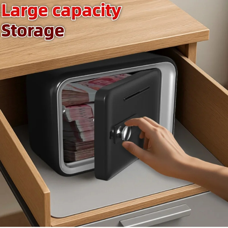 24x18x15cm Safe Box with Key L - Card Index Box のレビューと価格