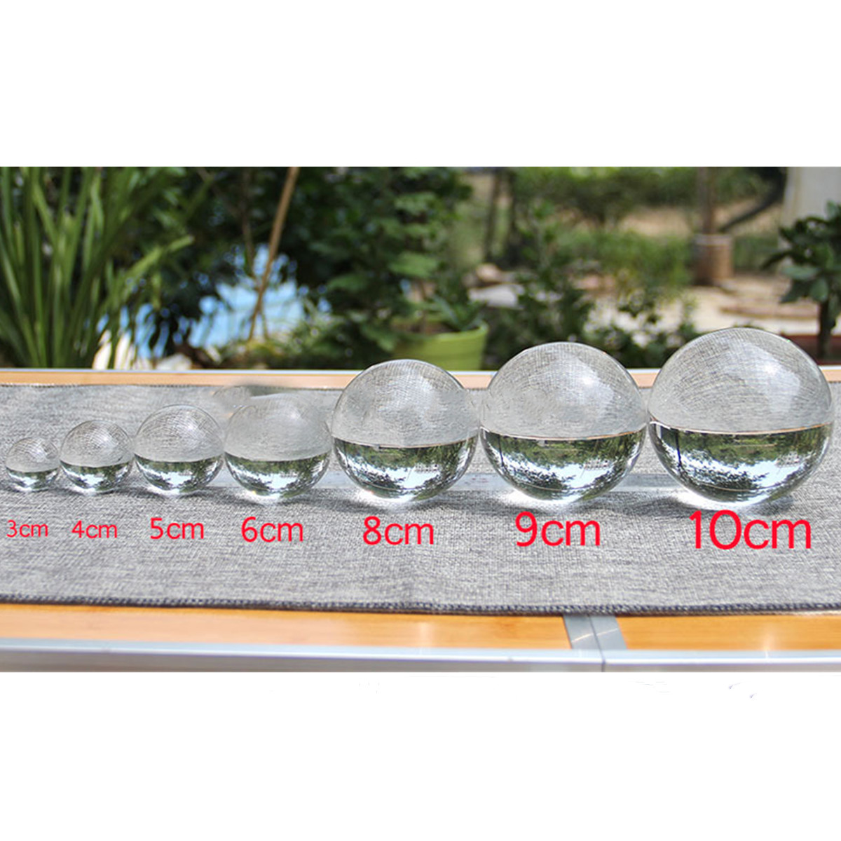 100mm Colors Crystal Ball Phot - Book Weight Glass のレビューと価格