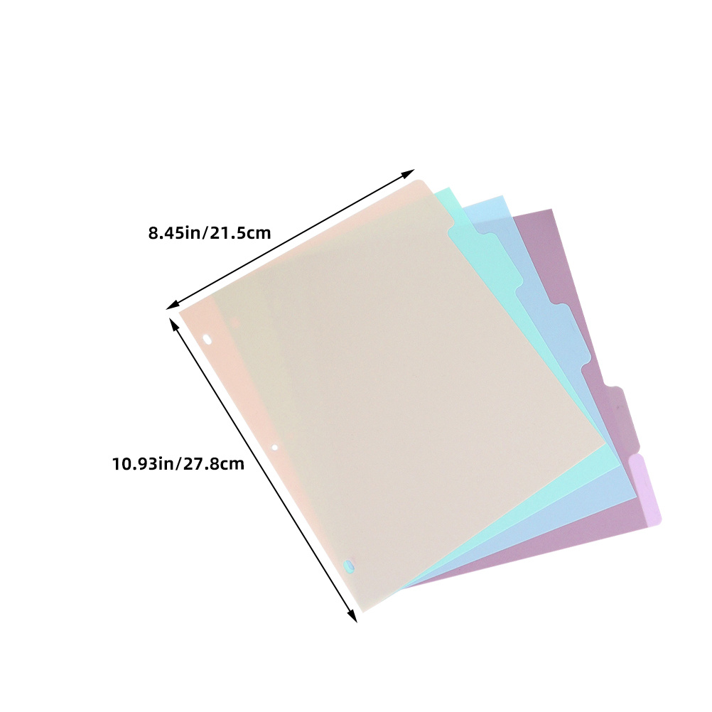 1Set Binder Dividers A4 Size F - Tab Divider A4 のレビューと価格